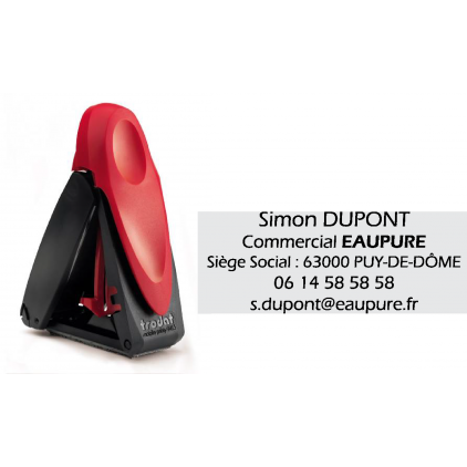 Tampon de poche Mobile Printy 9413 5 lignes