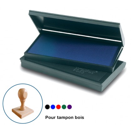 Encreur non encré 110x70mm pour tampons bois et manuels