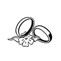 Tampon pour mariage alliances