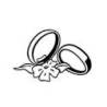 Tampon pour mariage alliances