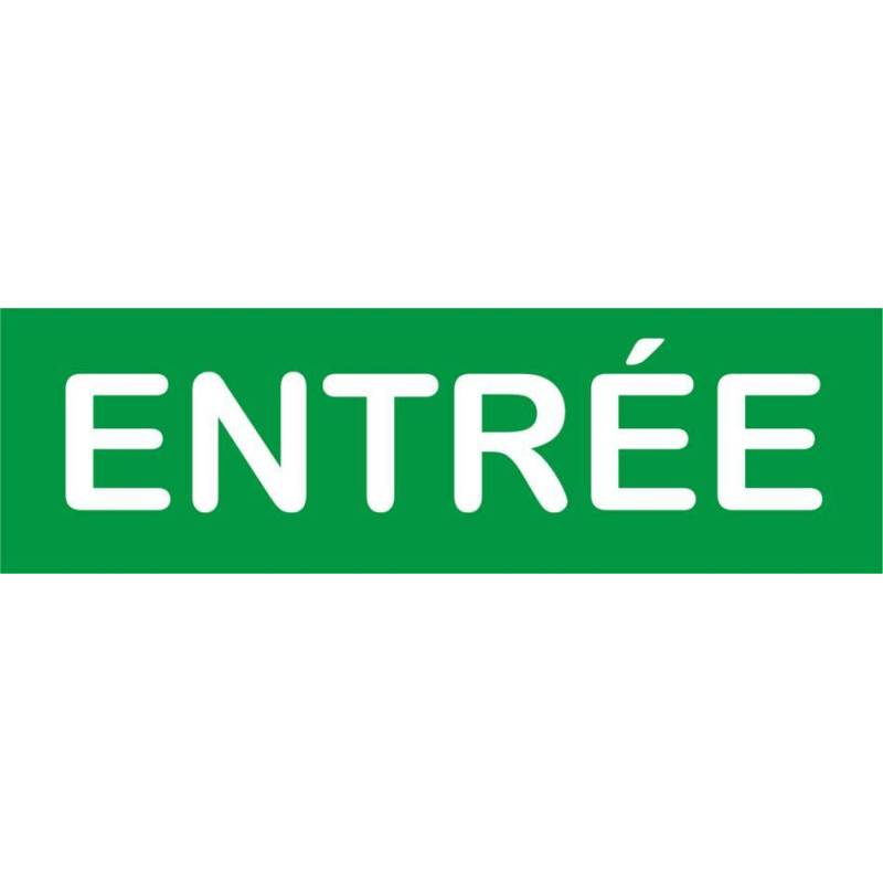 plaque entrée