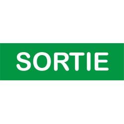 Plaque sortie