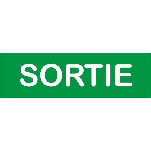 Plaque sortie
