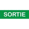 Plaque sortie