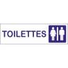Plaque toilettes