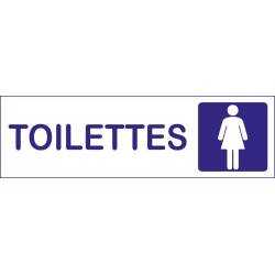 Plaque toilettes Femmes