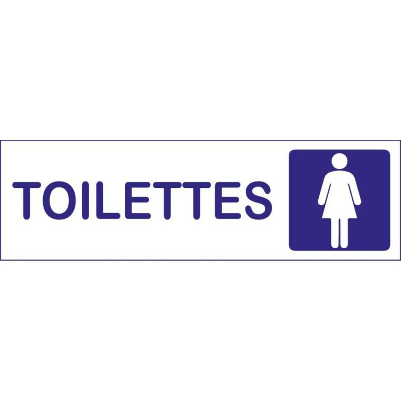 Plaque toilettes Femmes