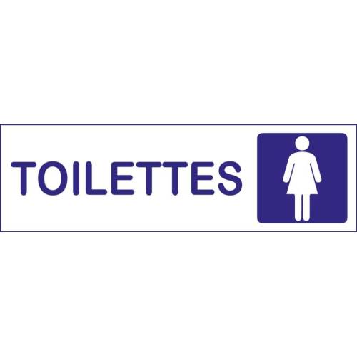 Plaque toilettes Femmes Plaque toilettes Femmes