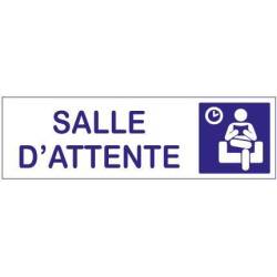 Plaque salle d'attente