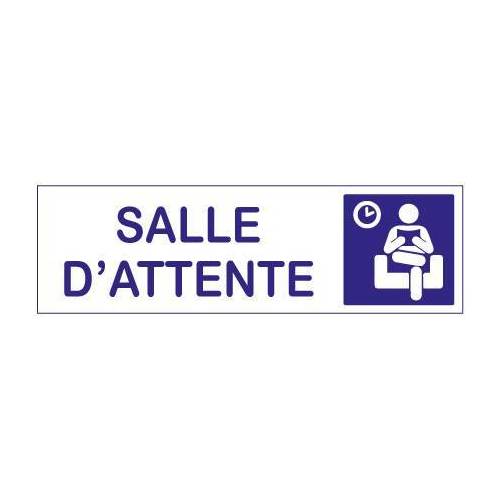 Plaque salle d'attente Plaque salle d'attente
