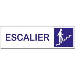 Plaque escalier