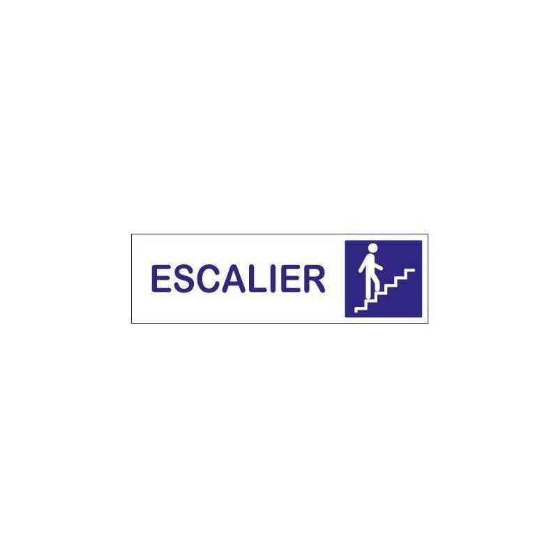 Plaque escalier