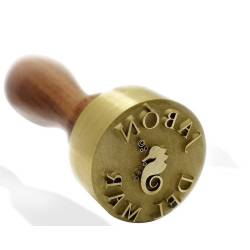 Tampon savon personnalisé logo rond