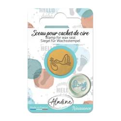 Sceau pour cachet de cire Hirondelle