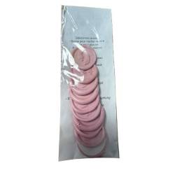 Cachet de cire adhésif rose