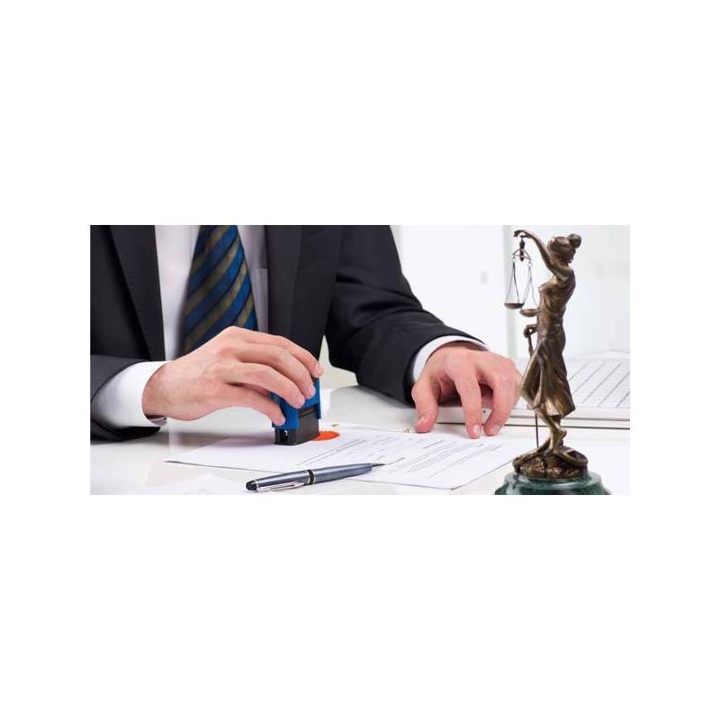 Plaque professionnelle notaire