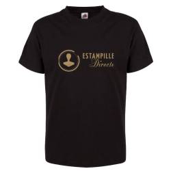 Tee shirt pas cher à personnaliser homme noir