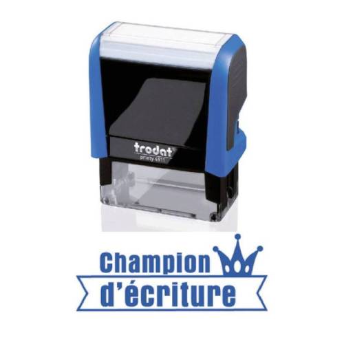 Tampon encreur enseignant Champion d'écriture Trodat Tampon encreur enseignant Champion d'écriture Trodat