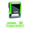 Tampon encreur enseignant Courage tu peux y arriver Trodat