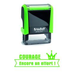 Tampon encreur enseignant Courage encore un effort Trodat