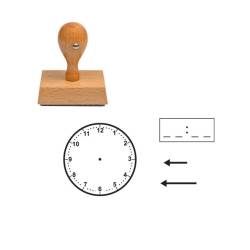 Tampon horloge