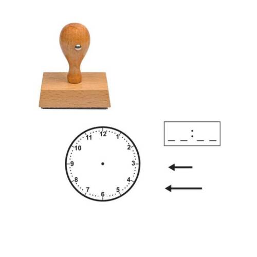 Tampon horloge