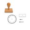 Tampon horloge