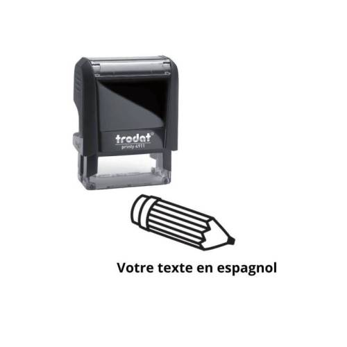 Tampon encreur enseignant à personnaliser en espagnol Trodat Tampon encreur enseignant à personnaliser en espagnol Trodat