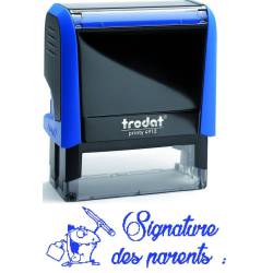 Tampon signature des parents monstre Trodat