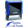 Tampon signature des parents plume Trodat