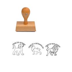 Tampons enseignants Les maîtrises en lion x3