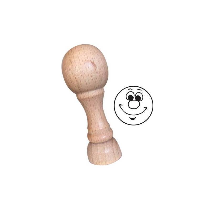 Tampon smiley content n°22