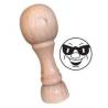 Tampon smiley vacances n°54