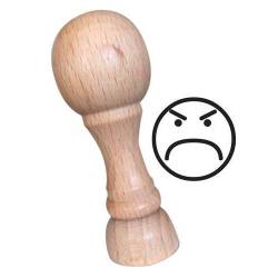 Tampon smiley en colère n°55