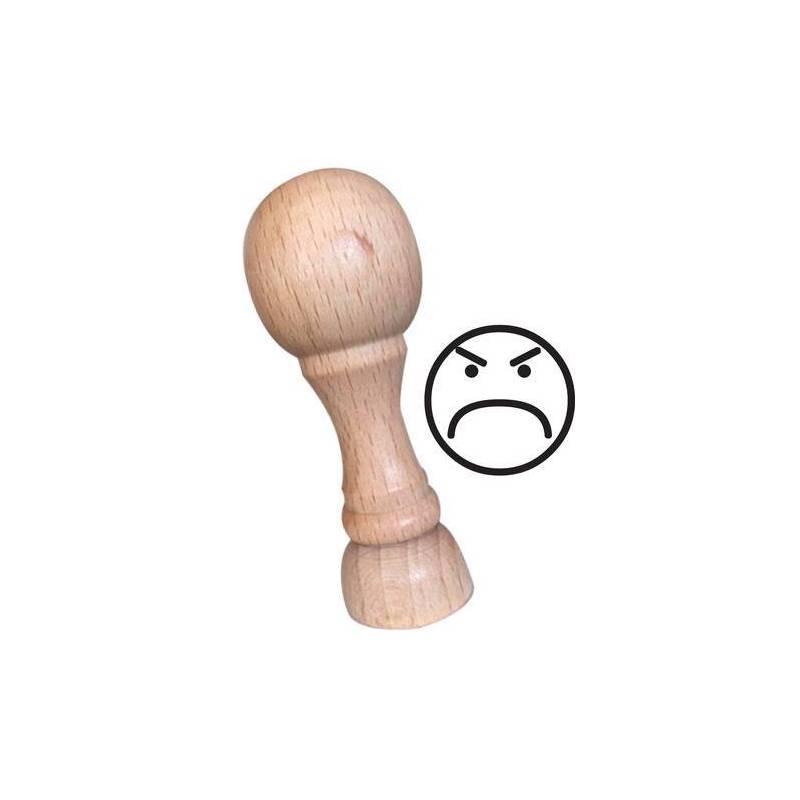 Tampon smiley en colère n°55