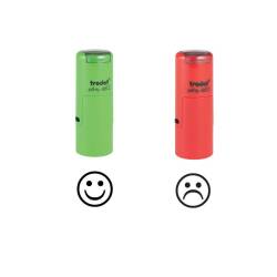 Tampon smiley encreur content pas content n°21 et n°20