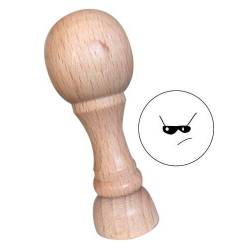 Tampon smiley en colère n°211