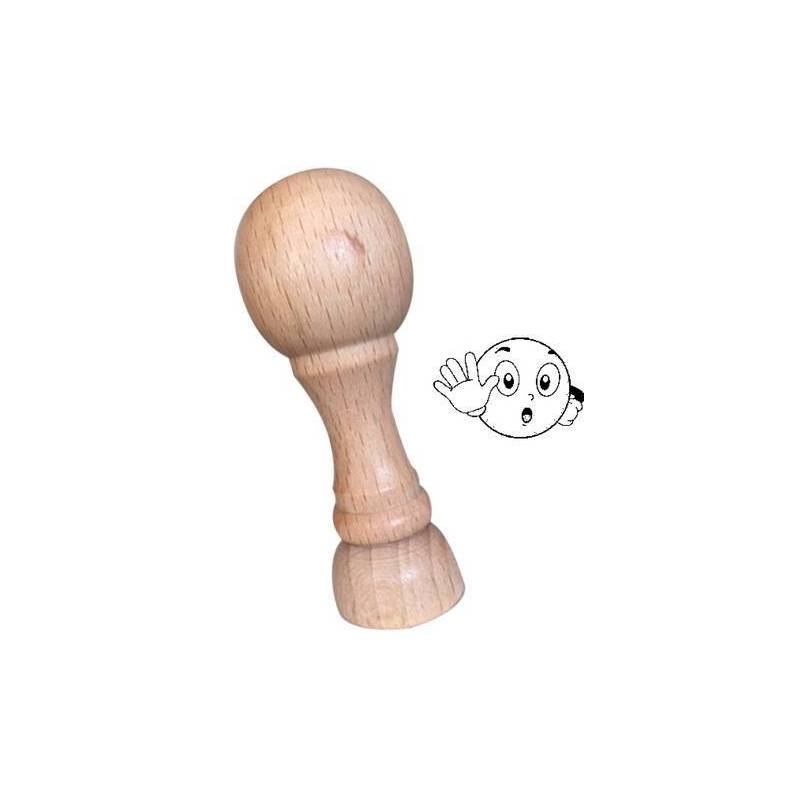 Tampon smiley choqué n°245