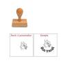 Tampon enseignant lapin à personnaliser n°73