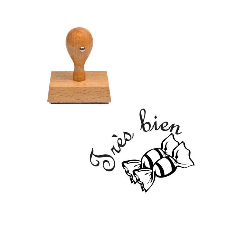 Tampon enseignant Bonbon très bien n°35