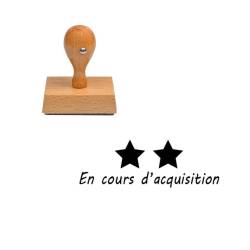 Tampon enseignant en cours d'acquisition étoile n°126