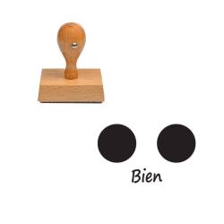 Tampon enseignant bien rond n°129