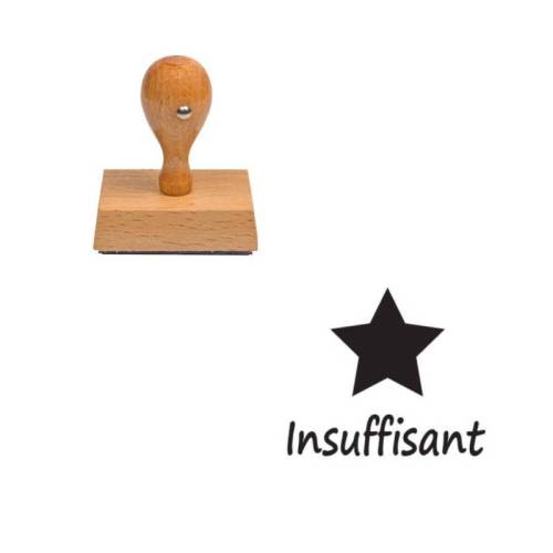 Tampon enseignant insuffisant étoile n°131 Tampon enseignant insuffisant étoile n°131