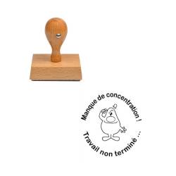 Tampon enseignant manque de concentration n°182