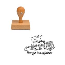 Tampon enseignant range tes affaires n°199