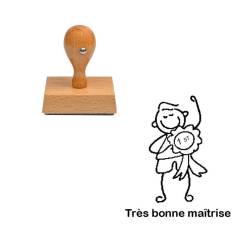 Tampon enseignant très bonne maîtrise bonhomme n°229