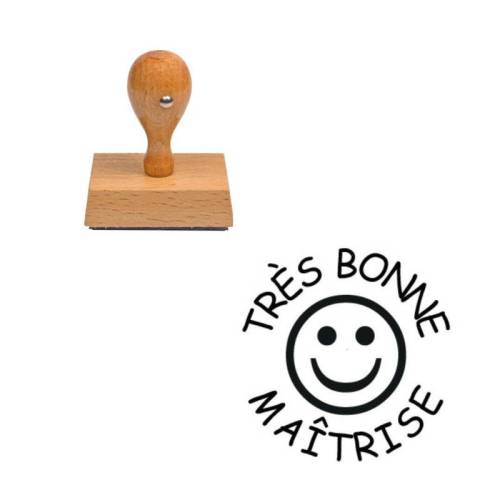Tampon smiley très bonne maîtrise n°237