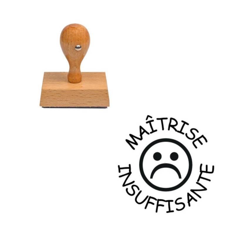 Tampon smiley maîtrise insuffisante n°238