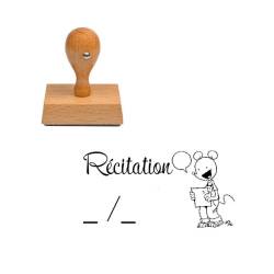 Tampon enseignant récitation n°251