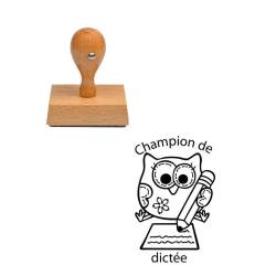 Tampon enseignant champion de dictée n°289